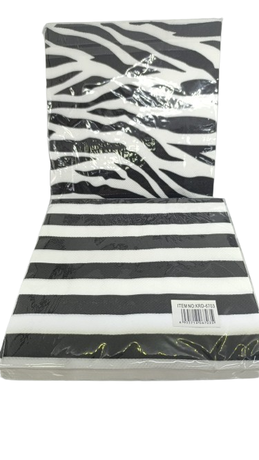 20Lİ PEÇETE ZEBRA DESEN  PK:12